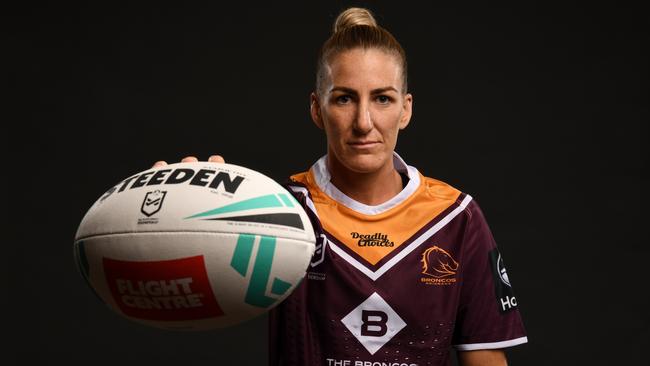 Ali Brigginshaw is the NRLW Player of the Year. Digital image by Grant Trouville - NRL Photos