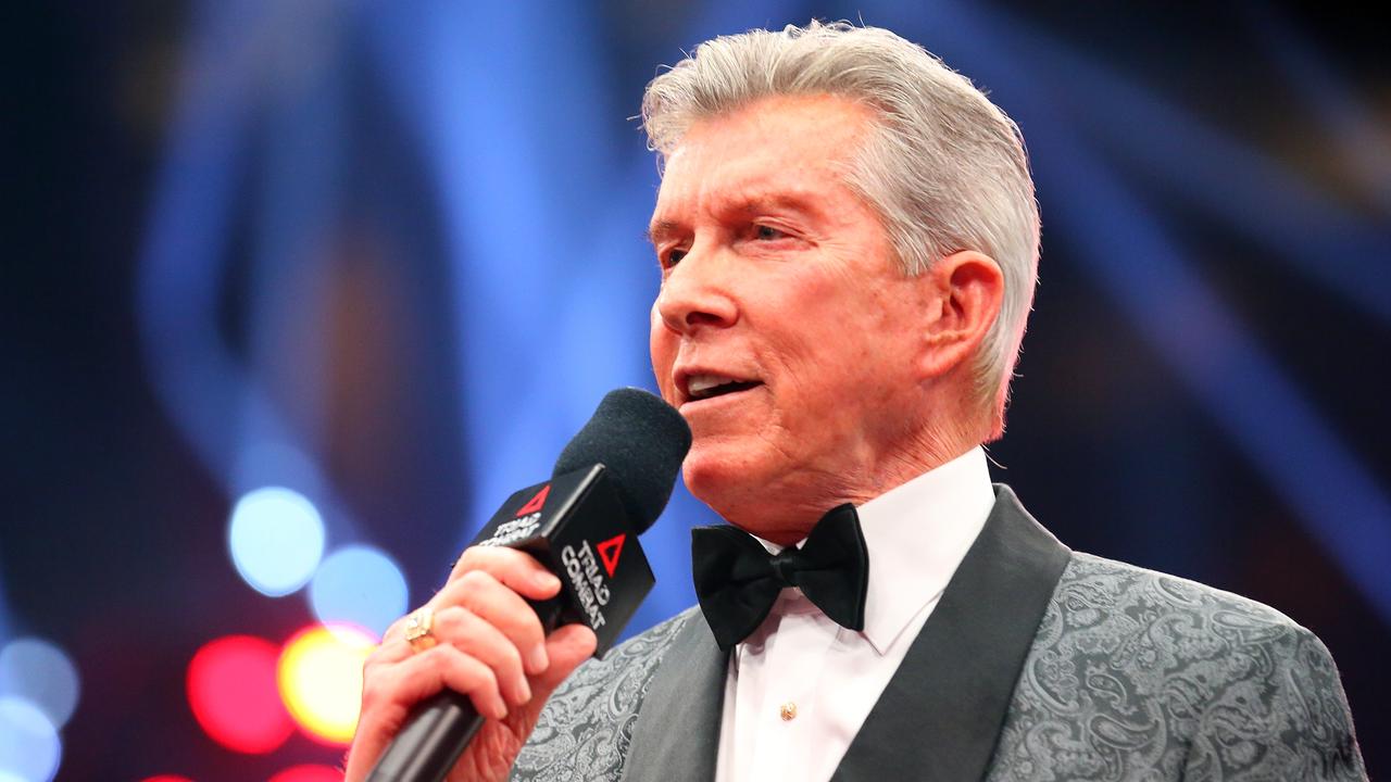 Michael Buffer will have the honour of announcing George Kambosos Jr. and Devin Haney. (Photo by Richard Rodriguez/Getty Images)
