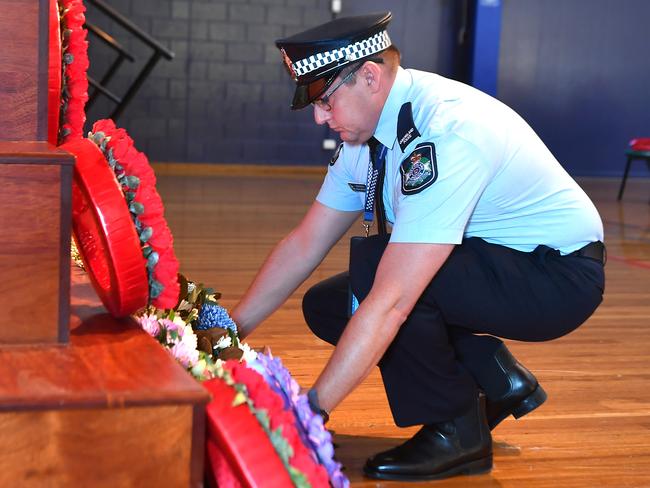 Constable Daniel BradfordNational Police Remembrance Day in Alexandra HillsThursday September 29, 2022. Picture, John Gass