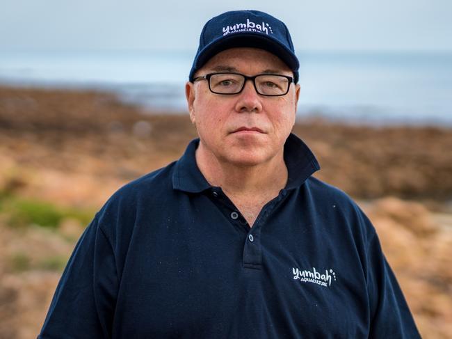 Yumbah Aquaculture director Anthony Hall. Picture: Supplied