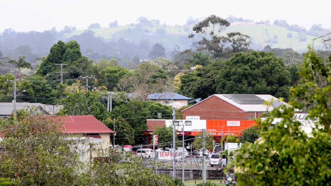 The Cooroy township. Picture: Erle Levey