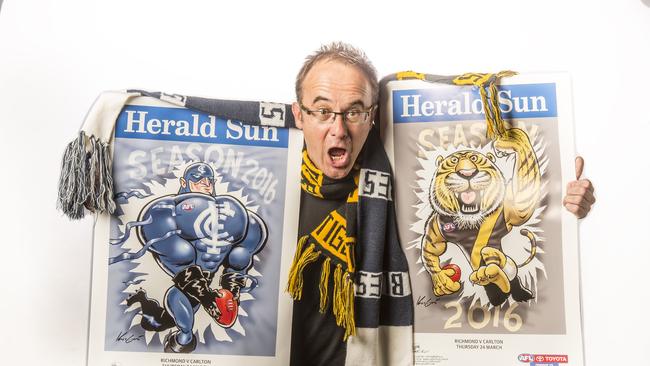 Herald Sun cartoonist Mark Knight. Picture: Jason Edwards