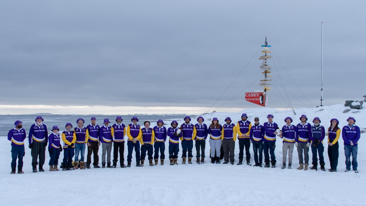 Antarctic leg of Relay For Life at Casey Station raises 18,000 for