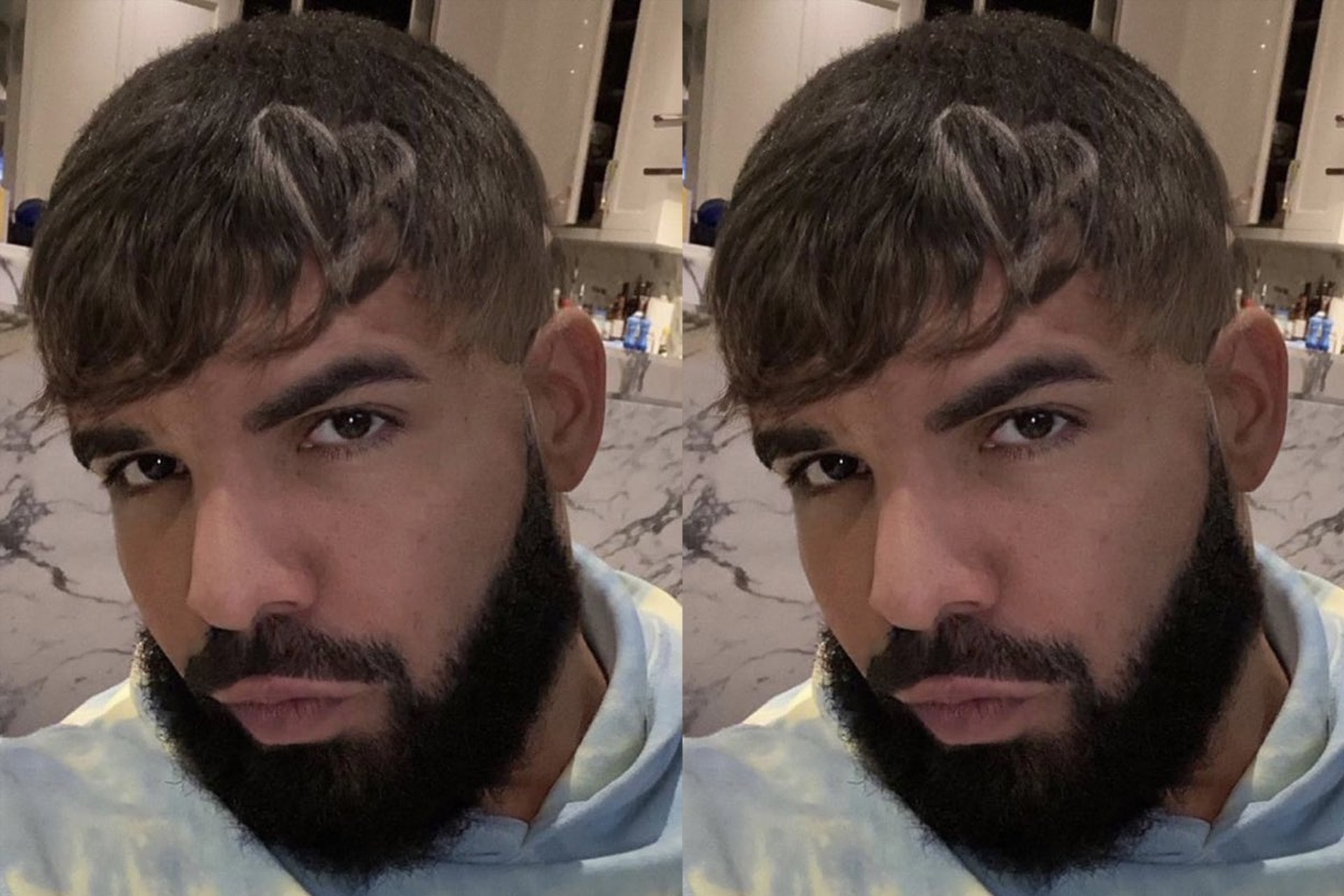 Drake Haircut 2022 Line