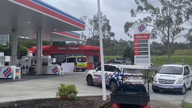 The scene of the alleged incident at Helensvale. Picture: Jacob Miley