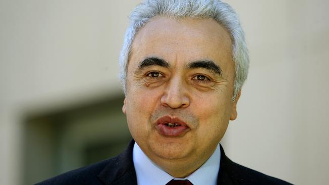 IEA executive director Fatih Birol. Picture: Kym Smith