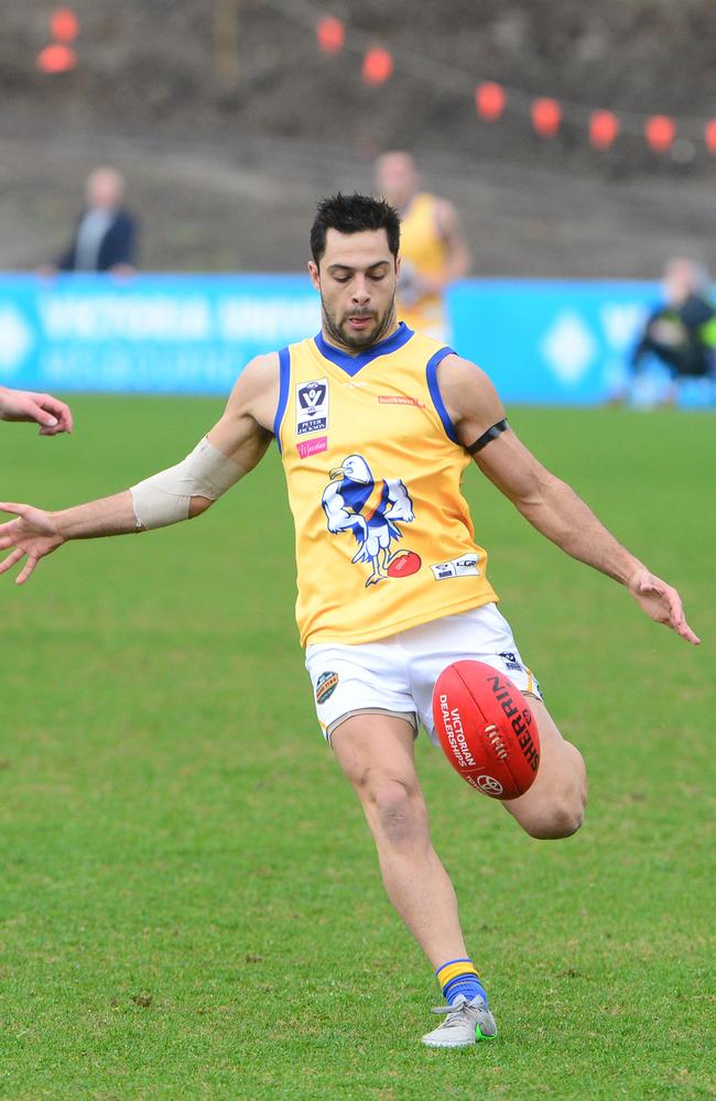 Michael Gibbons has been a ball magnet in the VFL for several years. Picture: Carmelo Bazzano.