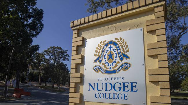 A St Joseph’s Nudge College student has been left with facial injuries after a fight in a suburban park with students from another private school. Picture: Glenn Hunt