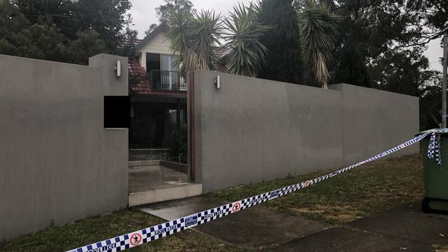 A crime scene has been declared at an Everton Hills home after a man was allegedly stabbed.