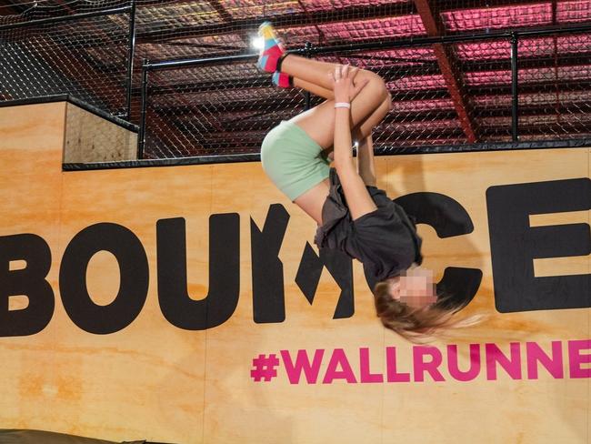 Bounce Australia have been fined a second time over an incident where an 11yo boy fractured his sternum falling 4m from a climbing wall. Picture: instagram / @bounceinc (https://www.instagram.com/bounceinc)