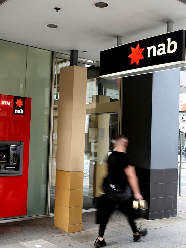 NAB says businesses are remaining resilient. Picture: Kelly Barnes