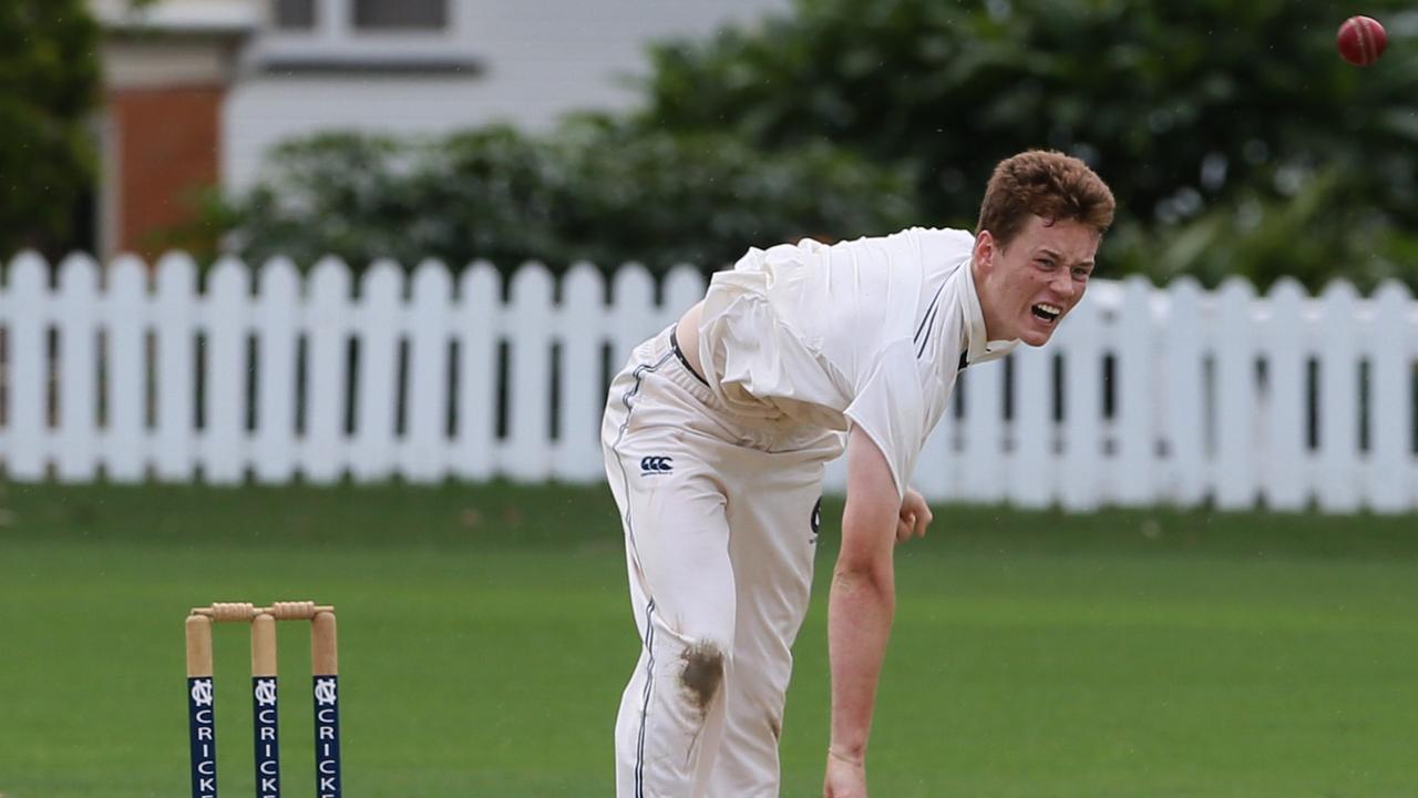 Sam Geyer playing for Brisbane State High School in 2020.