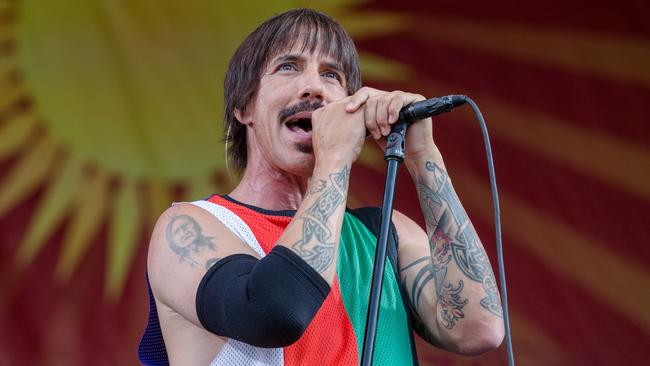  Anthony Kiedis of the Red Hot Chili Peppers, which will headline the Superloop 500 concert.