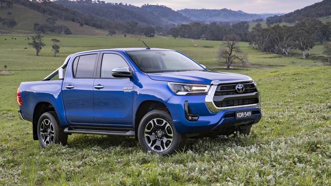 The Toyota HiLux reigns supreme again.