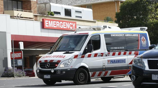 Geelong paramedics are under intense pressure. Picture: Alan Barber