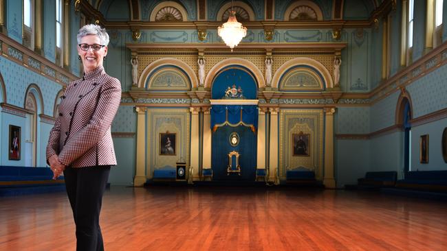 Governor of Victoria, Linda Dessau, at Government House. Picture: Tony Gough