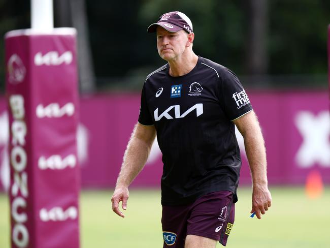 Haas scoffed at reports Maguire is losing the dressing room. Picture: Nigel Hallett