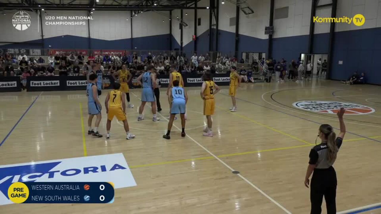 Replay: Western Australia v New South Wales (U20 Men) - 2025 Basketball Australia U20's & Ivor Burge National Championships Day 1