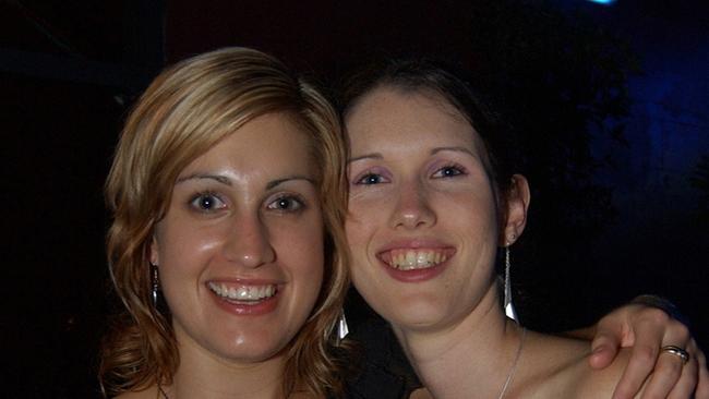 Alicia Menzie and Andrea Donoghue at Mantaz Club and Bar Pic Bryan Lynch AD126023