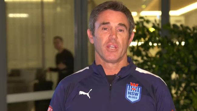 Brad Fittler on 100% Footy. Photo: 9Now.