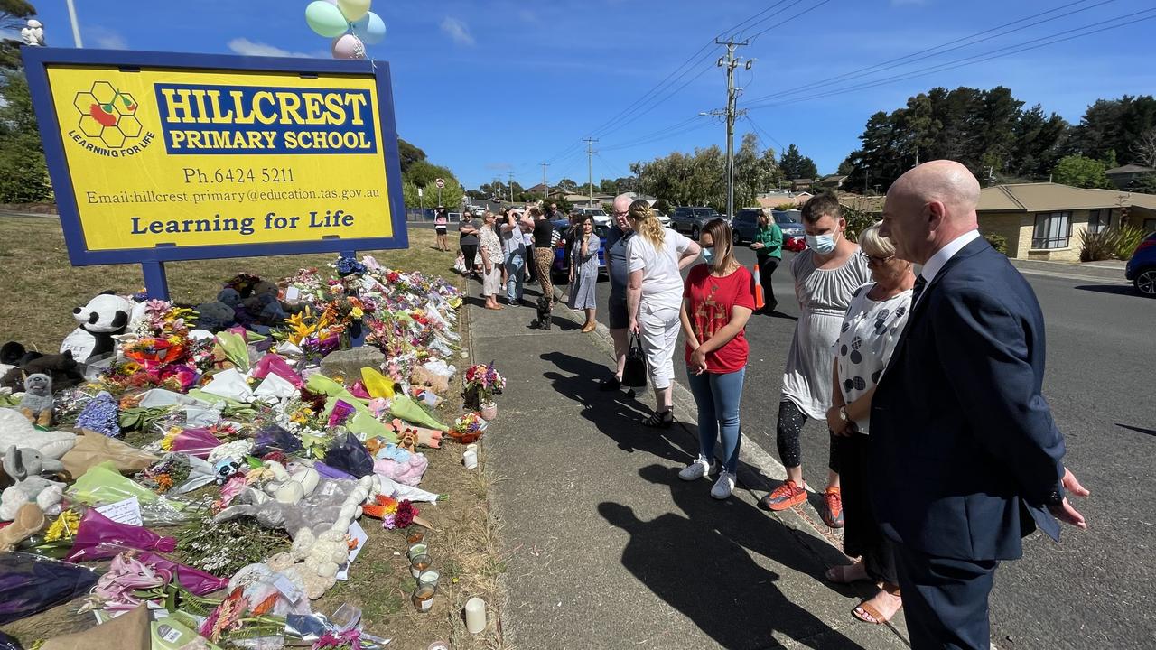 Breaking News Breaking News Premier Peter Gutwein at Hillcrest Primary School. Picture: Jack Evans