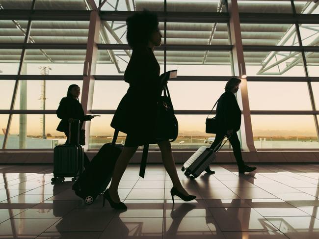 A third of business travelers reported that they are taking fewer trips than before 2020, according to a survey conducted in August for the U.S. Travel Association. PHOTO: ISTOCK