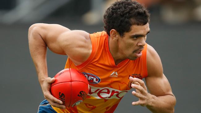 Explosive Charlie Cameron set for more midfield exposure. Picture: Michael Willson