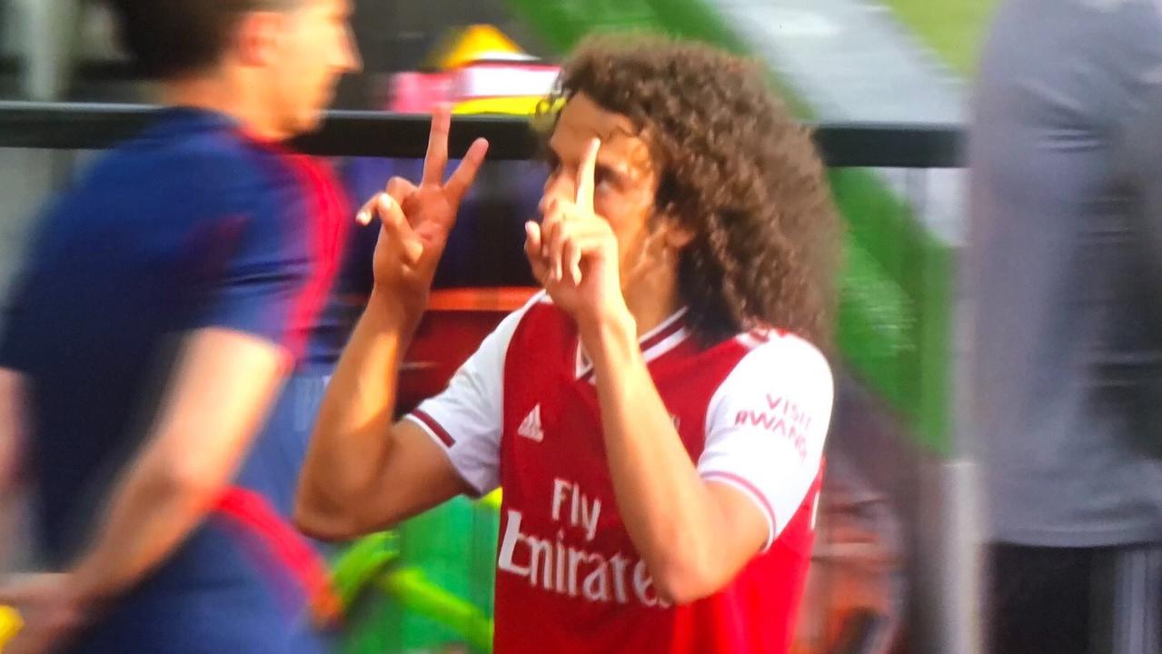 Matteo Guendouzi was made to pay for taunting Watford fans with ‘2-1’ hand gesture.