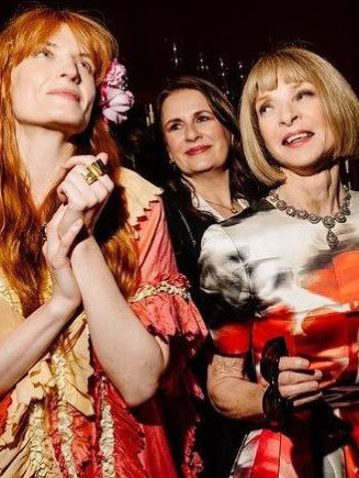 Florence Welch (left) and Anna Wintour at the do. Pictures: Instagram