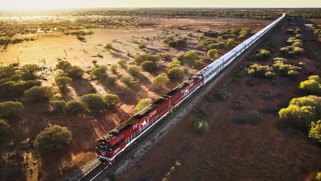 The Ghan will close until May. Picture: Supplied