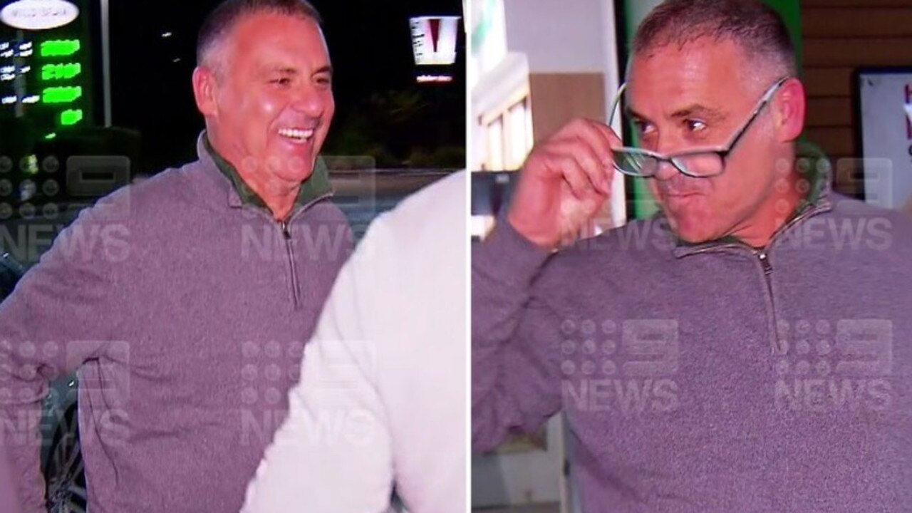 Andrew O'Keefe says he feels well as he enters rehab. Picture: 9 News