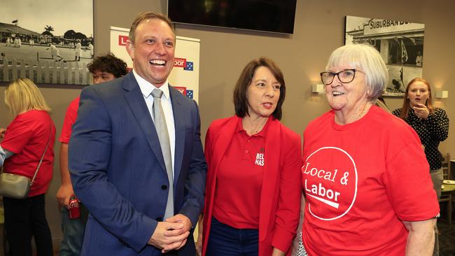 Queensland Premier Steven Miles in Mackay on Tuesday. Picture: Adam Head