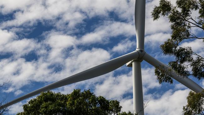 Capricornia Energy features a 500MW wind farm. Picture: Dominic Elsome