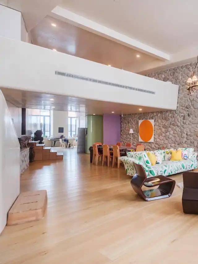 Marc Newson’s apartment in Westminster, London.