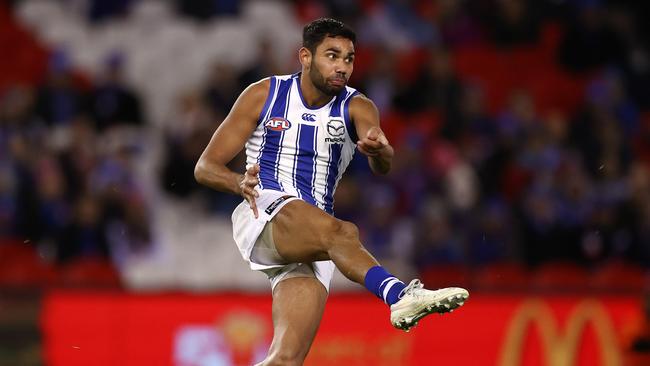 Tarryn Thomas was recruited with pick 8 in 2018. Picture: Michael Klein