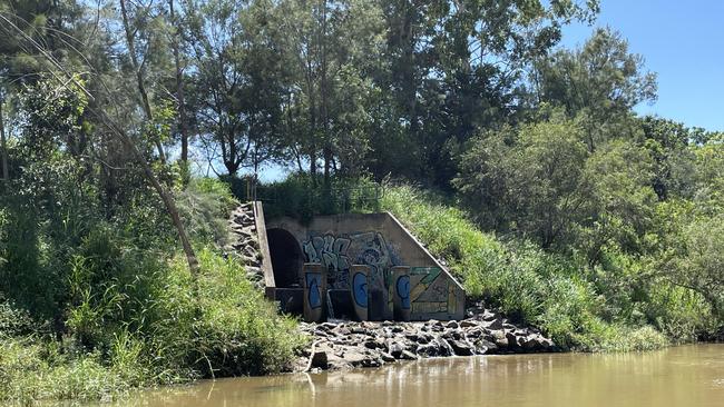 The stormwater drain where the tragedy occurred. Picture: Christine Schindler