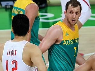 Rio Olympics 2016 Men's Basketball Aus V China