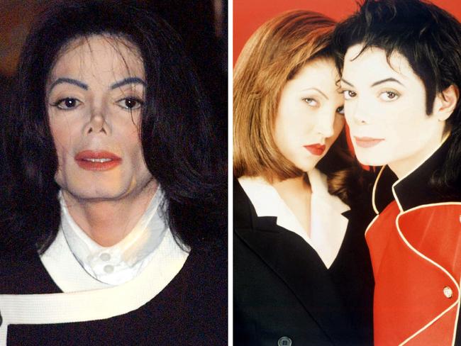 Michael Jackson and Lisa Marie Presley.