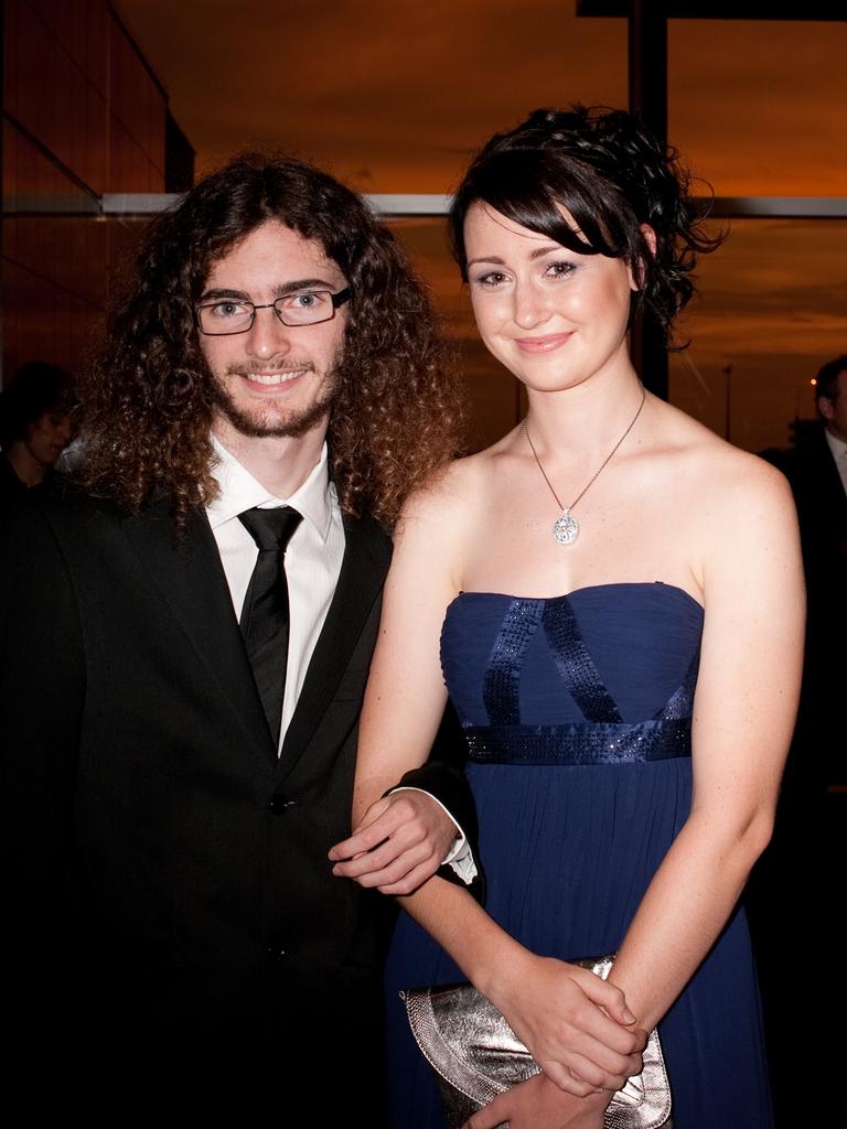 Declan Carrington, Julia Fenton at the 2009 Kormilda College formal. Picture: NT NEWS