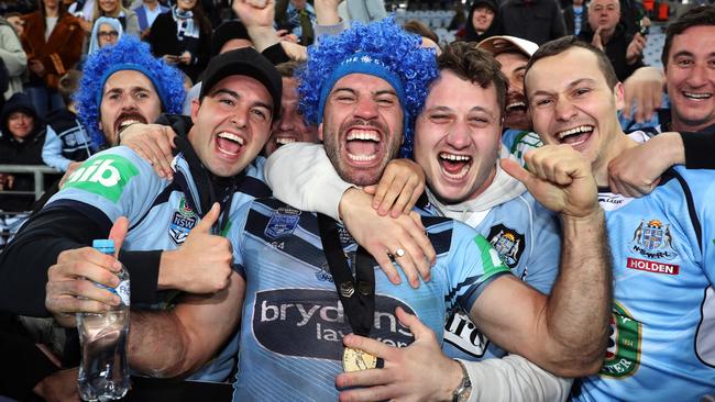 There will certainly be none of this in Origin this year. Photo: Brett Costello