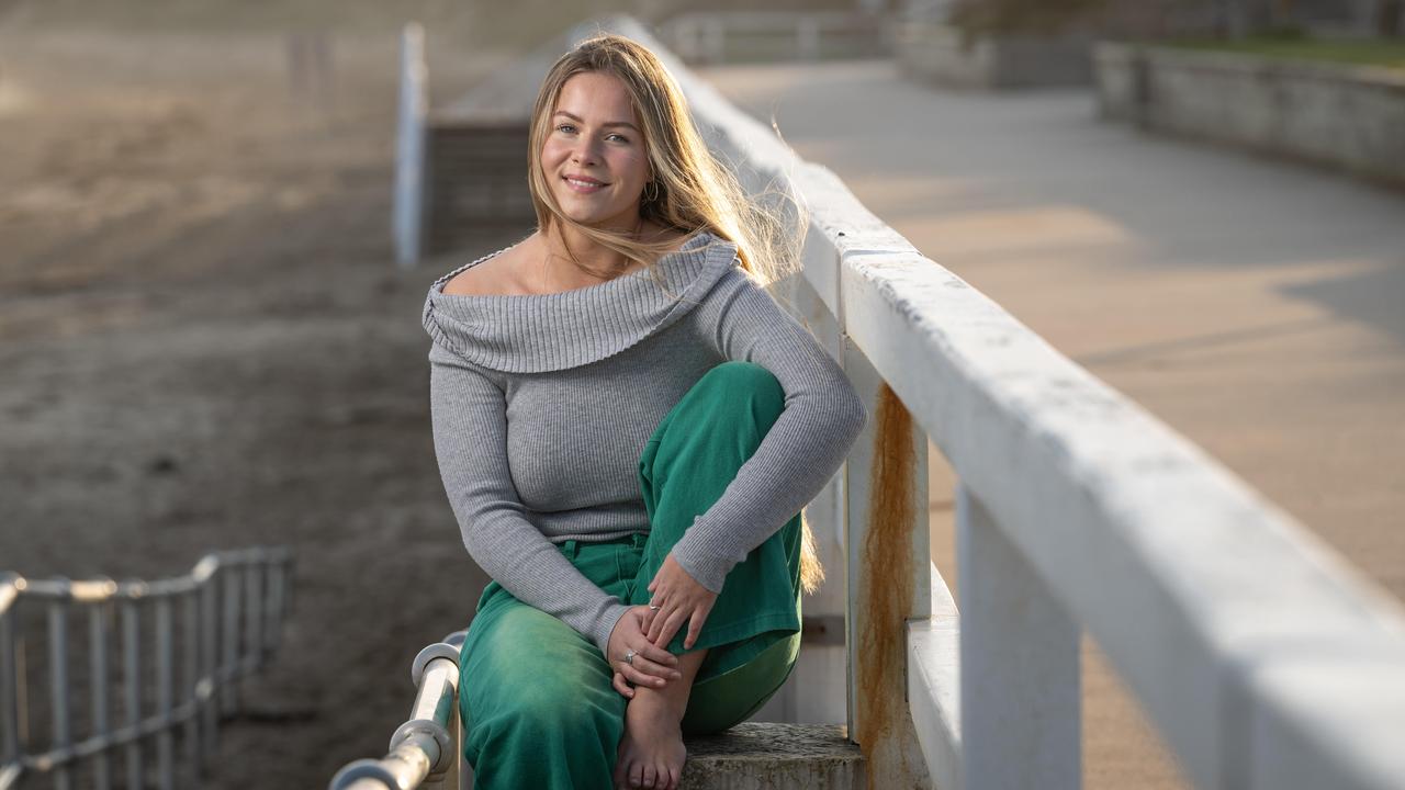 Cookie Robinson, 17, from Ocean Grove is well known for her music and has recently performed on TV show The Voice. Picture: Brad Fleet