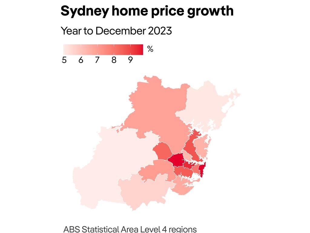 Prices in Sydney dropped for the first time in 13 months. Picture: PropTrack