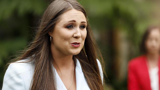 Meaghan Scanlon pictured at Parliament House. Image: Josh Woning