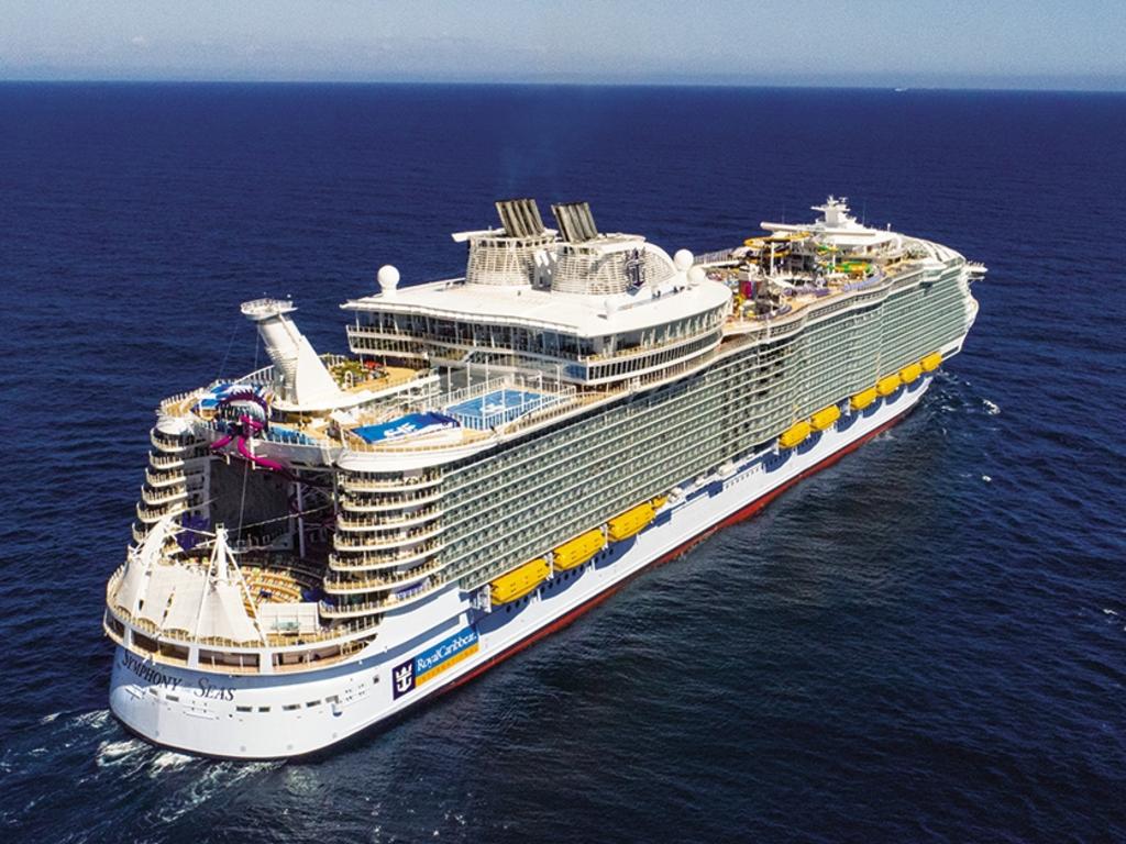 Biggest cruise ship Symphony of the Seas sets sail from Barcelona | The ...