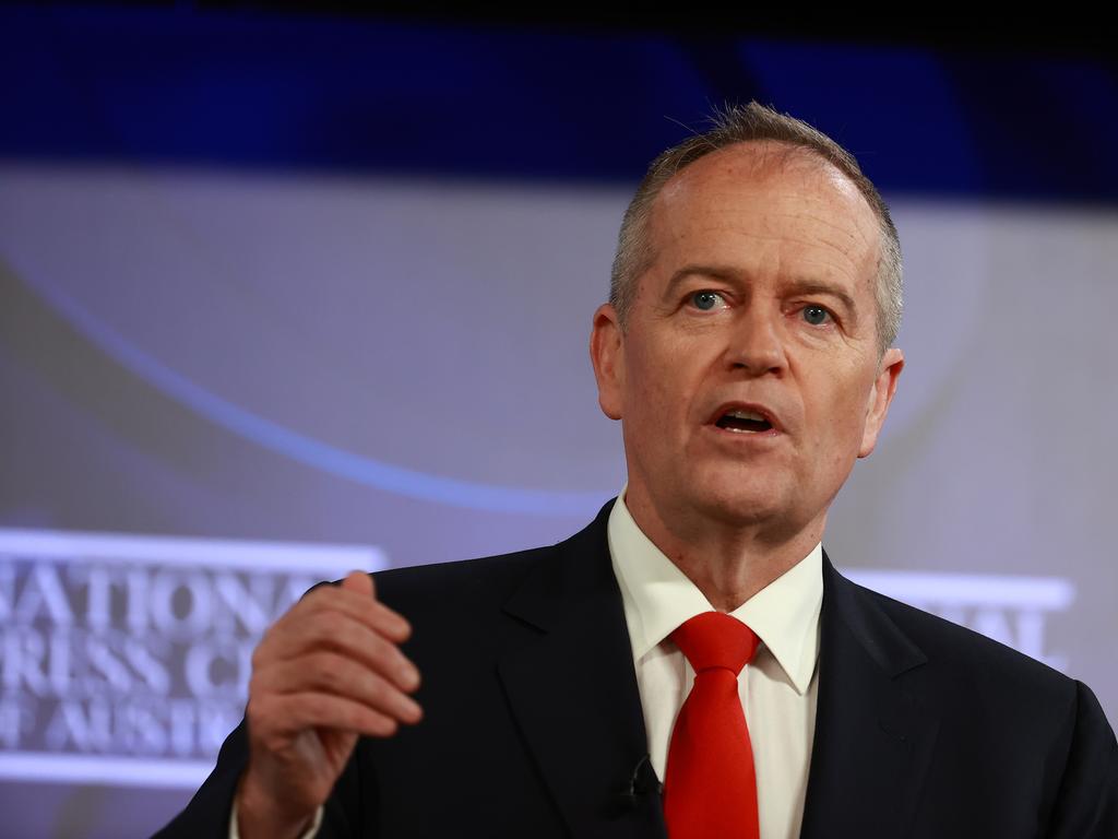 Bill Shorten says the case may have spread to at least one other partially vaccinated person at the site. Picture: NCA NewsWire / Gary Ramage