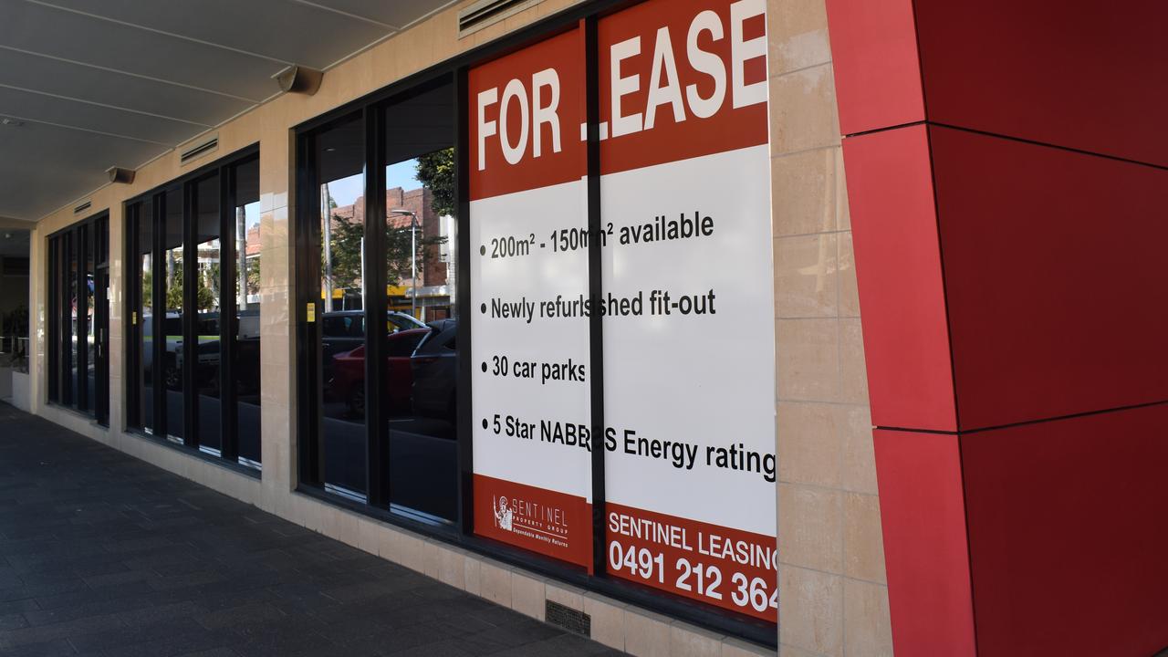 22-30 Wood St was one of the many empty retail and commercial spaces in Mackay's CBD in September 2020. Picture: Zizi Averill