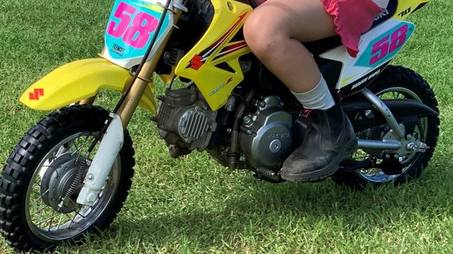 SOCIAL MEDIA IMAGE DISCUSS USE WITH YOUR EDITOR - Police are investigating an alleged break and enter where two children's motorcycles were stolen from a property on the Big River Way, Ulmarra