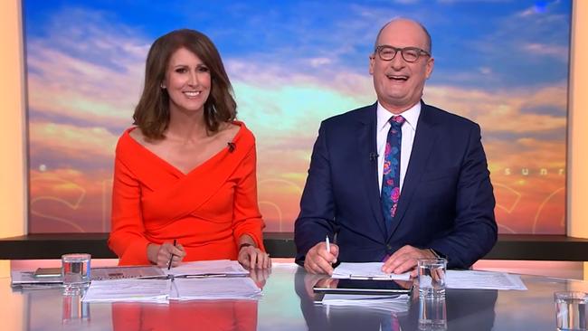 Koch thanked the Sunrise crew for 20 years on the show.