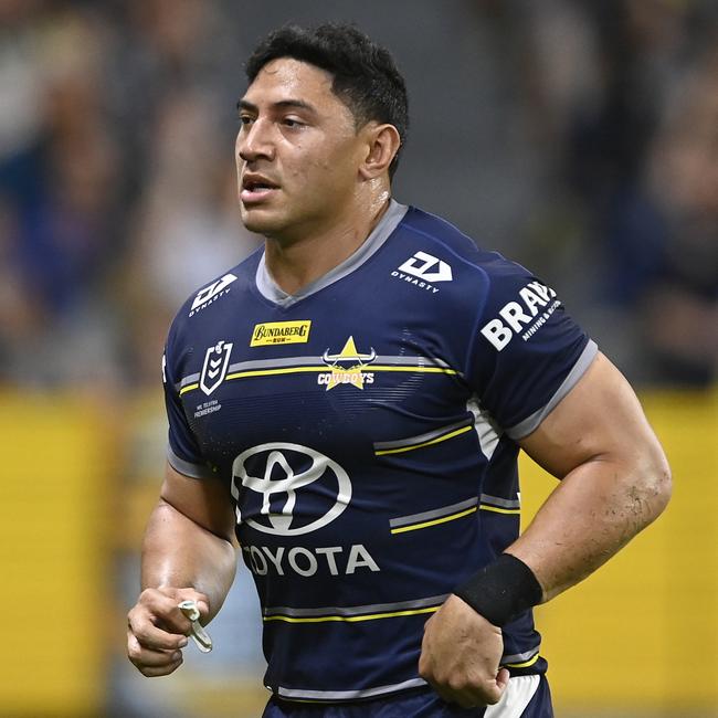 Jason Taumalolo of the Cowboys. Picture: Ian Hitchcock/Getty Images