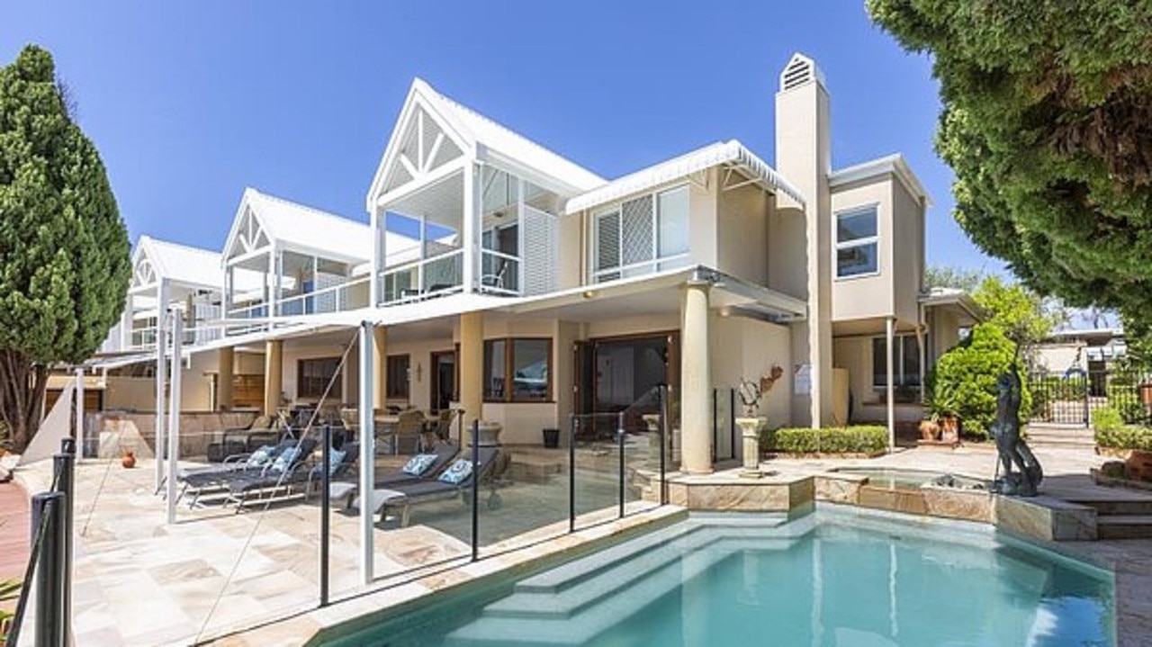 The house at The Parkway, Sanctuary Cove, owned by Robert and Janice Buttner.